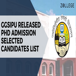 GGSIPU Released PhD Admission Selected Candidates List